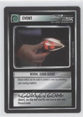1994 Star Trek CCG: 1st Edition Premiere - [Base] - Black Border #_NSDE - Neural Servo Device