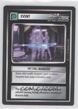 1994 Star Trek CCG: 1st Edition Premiere - [Base] - Black Border #_PAEN - Pattern Enhancers