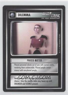 1994 Star Trek CCG: 1st Edition Premiere - [Base] - Black Border #_PHMA - Phased Matter