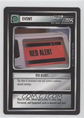 1994 Star Trek CCG: 1st Edition Premiere - [Base] - Black Border #_REAL - Event - Red Alert