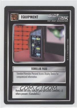 1994 Star Trek CCG: 1st Edition Premiere - [Base] - Black Border #_ROPA - Romulan Padd