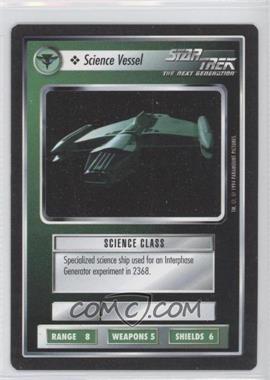 1994 Star Trek CCG: 1st Edition Premiere - [Base] - Black Border #_SCIVE - Science Vessel