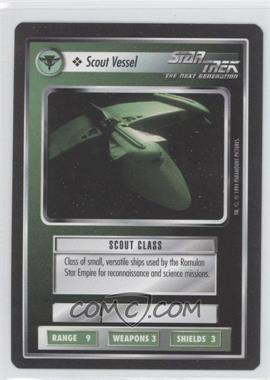 1994 Star Trek CCG: 1st Edition Premiere - [Base] - Black Border #_SCOVE - Scout Vessel