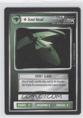 1994 Star Trek CCG: 1st Edition Premiere - [Base] - Black Border #_SCOVE - Scout Vessel