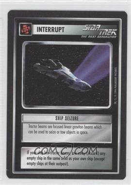 1994 Star Trek CCG: 1st Edition Premiere - [Base] - Black Border #_SHSE - Ship Seizure