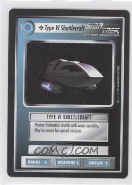 1994 Star Trek CCG: 1st Edition Premiere - [Base] - Black Border #_SHUT - Type VI Shuttlecraft