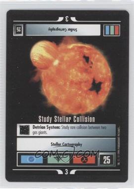 1994 Star Trek CCG: 1st Edition Premiere - [Base] - Black Border #_SSCO - Study Stellar Collision