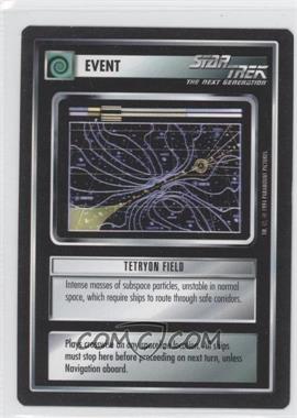 1994 Star Trek CCG: 1st Edition Premiere - [Base] - Black Border #_TEFI - Tetryon Field