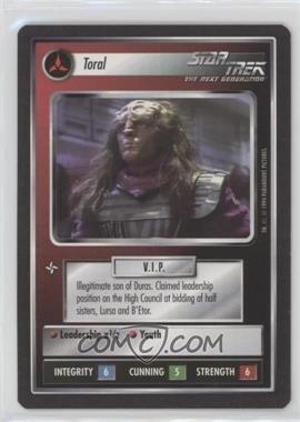 1994 Star Trek CCG: 1st Edition Premiere - [Base] - Black Border #_TORAL - Toral