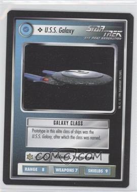 1994 Star Trek CCG: 1st Edition Premiere - [Base] - Black Border #_USSGA - U.S.S. Galaxy