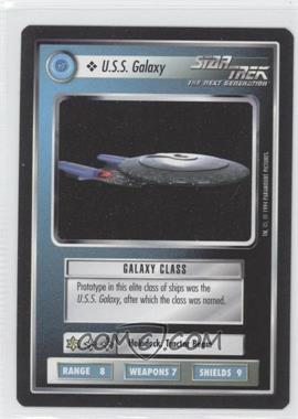 1994 Star Trek CCG: 1st Edition Premiere - [Base] - Black Border #_USSGA - U.S.S. Galaxy