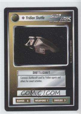 1994 Star Trek CCG: 1st Edition Premiere - [Base] - Black Border #_YRSH - Yridian Shuttle