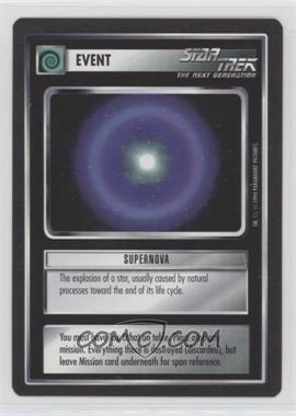 1994 Star Trek CCG: 1st Edition Premiere - [Base] - Black Border #SUPE - Supernova