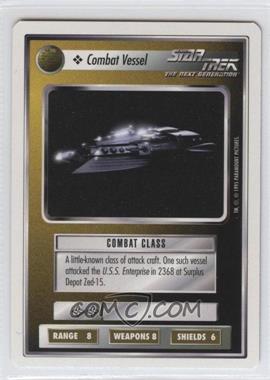 1994 Star Trek CCG: 1st Edition Premiere - [Base] - White Border #_COVE - Combat Vessel