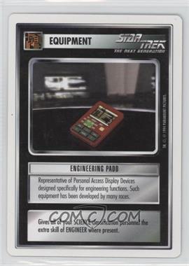 1994 Star Trek CCG: 1st Edition Premiere - [Base] - White Border #_ENPA - Engineering Padd