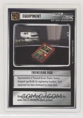 1994 Star Trek CCG: 1st Edition Premiere - [Base] - White Border #_ENPA - Engineering Padd