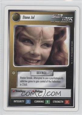 1994 Star Trek CCG: 1st Edition Premiere - [Base] - White Border #_ETJO - Etana Jol