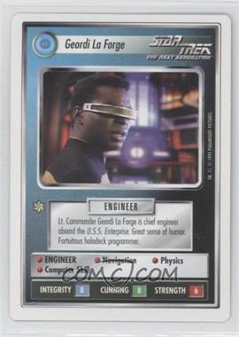 1994 Star Trek CCG: 1st Edition Premiere - [Base] - White Border #_GELF - Geordi La Forge