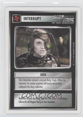 1994 Star Trek CCG: 1st Edition Premiere - [Base] - White Border #_HUGH - Hugh