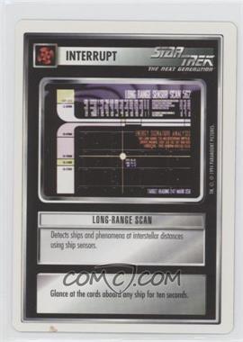 1994 Star Trek CCG: 1st Edition Premiere - [Base] - White Border #_LRSC - Long-Range Scan