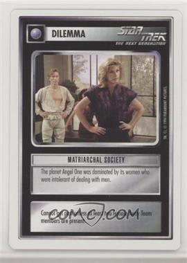 1994 Star Trek CCG: 1st Edition Premiere - [Base] - White Border #_MASO - Matriarchal Society