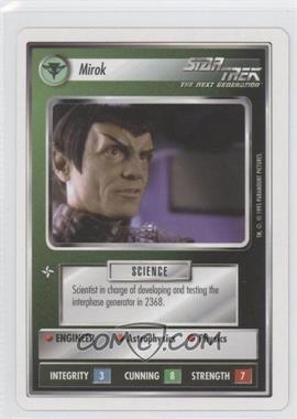 1994 Star Trek CCG: 1st Edition Premiere - [Base] - White Border #_MIRO - Mirok