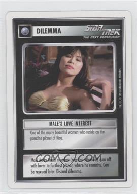 1994 Star Trek CCG: 1st Edition Premiere - [Base] - White Border #_MLIN - Male's Love Interest