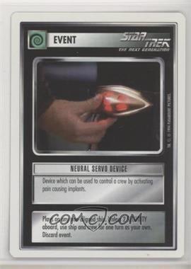 1994 Star Trek CCG: 1st Edition Premiere - [Base] - White Border #_NSDE - Neural Servo Device