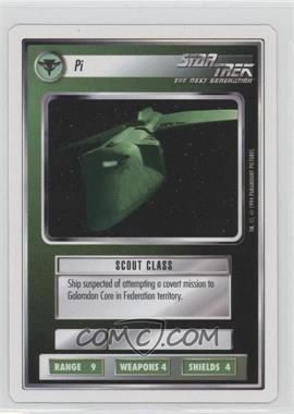 1994 Star Trek CCG: 1st Edition Premiere - [Base] - White Border #_PI - Pi