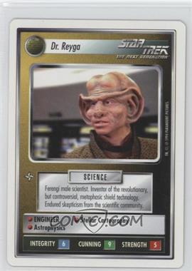 1994 Star Trek CCG: 1st Edition Premiere - [Base] - White Border #_REYG - Dr. Reyga