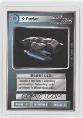 1994 Star Trek CCG: 1st Edition Premiere - [Base] - White Border #_RUNA - Runabout