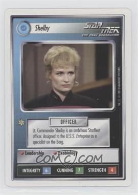 1994 Star Trek CCG: 1st Edition Premiere - [Base] - White Border #_SHEL - Shelby