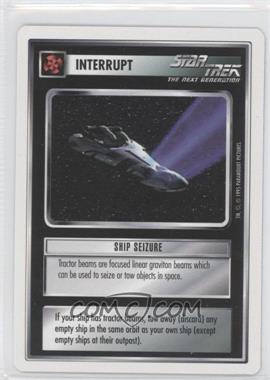1994 Star Trek CCG: 1st Edition Premiere - [Base] - White Border #_SHSE - Ship Seizure