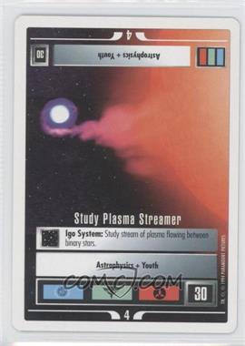 1994 Star Trek CCG: 1st Edition Premiere - [Base] - White Border #_SPST - Study Plasma Streamer