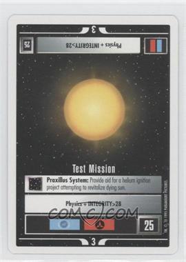 1994 Star Trek CCG: 1st Edition Premiere - [Base] - White Border #_TEMI - Test Mission