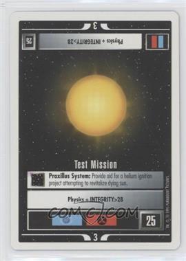 1994 Star Trek CCG: 1st Edition Premiere - [Base] - White Border #_TEMI - Test Mission