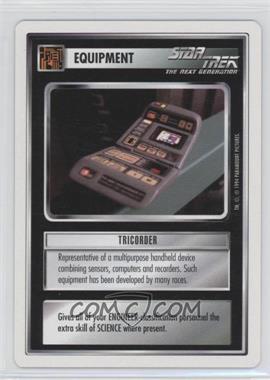 1994 Star Trek CCG: 1st Edition Premiere - [Base] - White Border #_TRIC - Tricorder