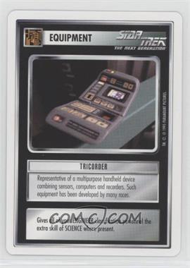 1994 Star Trek CCG: 1st Edition Premiere - [Base] - White Border #_TRIC - Tricorder