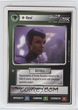 1994 Star Trek CCG: 1st Edition Premiere - [Base] - White Border #_VARE - Varel