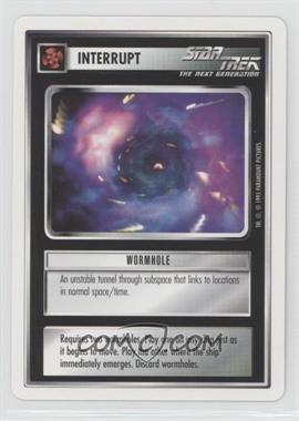 1994 Star Trek CCG: 1st Edition Premiere - [Base] - White Border #_WORM - Wormhole