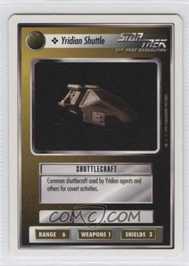 1994 Star Trek CCG: 1st Edition Premiere - [Base] - White Border #_YRSH - Yridian Shuttle