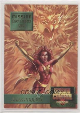 1995 Marvel Overpower Collectible Card Game - Mission: Dark Phoenix #6 - Dark Phoenix