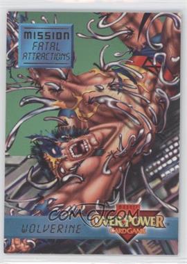 1995 Marvel Overpower Collectible Card Game - Mission: Fatal Attractions #5 - Wolverine