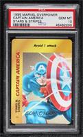 Captain America (Stars & Stripes) [PSA 10 GEM MT]