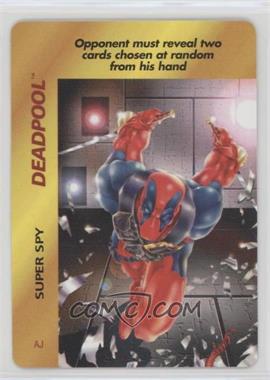 1995 Marvel Overpower Collectible Card Game - Special Character Cards [Base] #AJ - Deadpool (Super Spy)