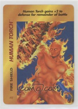 1995 Marvel Overpower Collectible Card Game - Special Character Cards [Base] #AM - Human Torch (Fire Shield)
