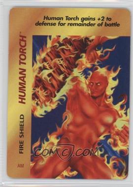 1995 Marvel Overpower Collectible Card Game - Special Character Cards [Base] #AM - Human Torch (Fire Shield)