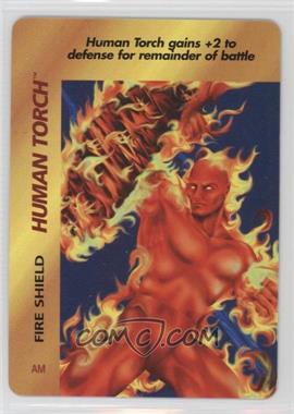 1995 Marvel Overpower Collectible Card Game - Special Character Cards [Base] #AM - Human Torch (Fire Shield)