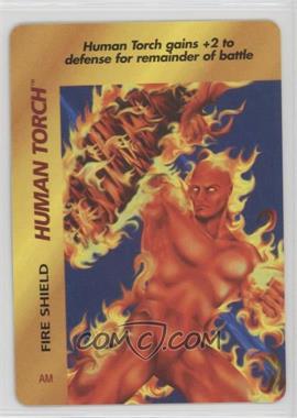 1995 Marvel Overpower Collectible Card Game - Special Character Cards [Base] #AM - Human Torch (Fire Shield)