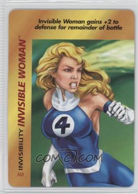 1995 Marvel Overpower Collectible Card Game - Special Character Cards [Base] #AM - Invisible Woman (Invisibility)